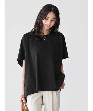 AMERICAN HOLIC 抜け衿カットプルオーバー Black