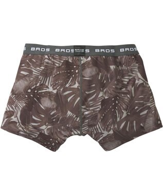 WACOAL MEN ボクサーパンツ 立体フロントで快適キープ。 フロント快適設計 前閉じ GT3224 /ブロス ダークブラウン