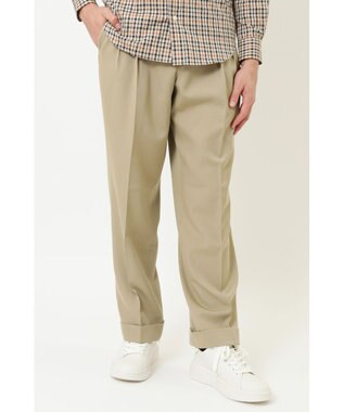 DAKS ツータックウールパンツ