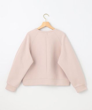 組曲 L ダンボールジャージー ショート丈プルオーバー ローズ系