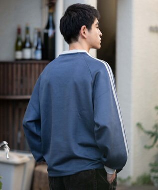 WEGO 【ユニセックス着用ITEM】フェイクスウェードゲームプルオーバー ネイビー