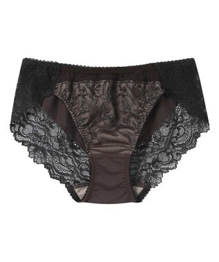 AMPHI ショーツ 【Hold Day Bra ホールドデイブラ】 BYJ382とペア アウターにひびきにくい(裾) PYJ182 アンフィ／ワコール ブラック