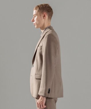 JOSEPH HOMME グロッシーウール　ジャケット ベージュ系