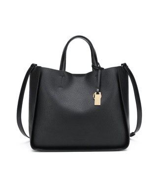 style code 【MERCURYDUO/マーキュリーデュオ】ラージポケット　2WAY ラージトートバッグ　キーリングチャーム付き ブラック