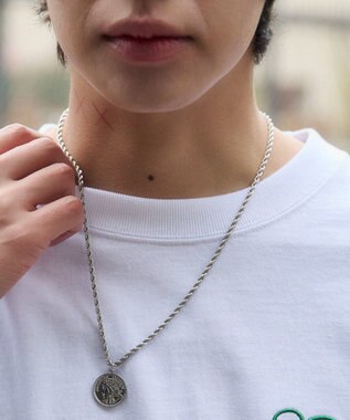 WEGO 【ユニセックス着用ITEM/MLサイズ展開】別注BENDAVISハートワンポイント刺繍T（LS） ホワイト