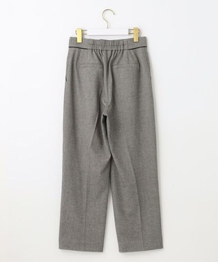 ANY SIS 【洗える】ハイウエストソフトテーパード パンツ モノトーン系