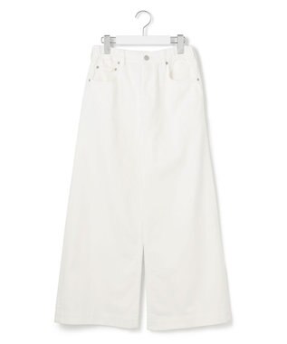 J.PRESS YORK STREET 【WOMEN】ソフトワイドデニム ホワイト系