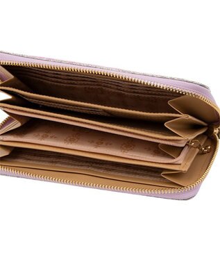 ANNA SUI パピヨン ラウンド長財布 パープル