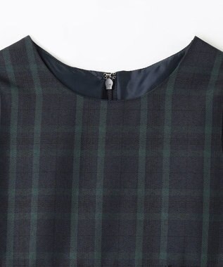 ANY KIDS チェックジャンパースカート ブラックウォッチ