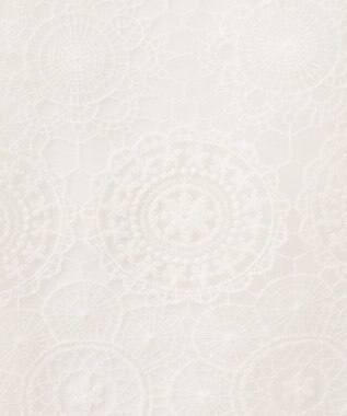 ANY SIS 【洗える】レイヤードレース ブラウス オフホワイト