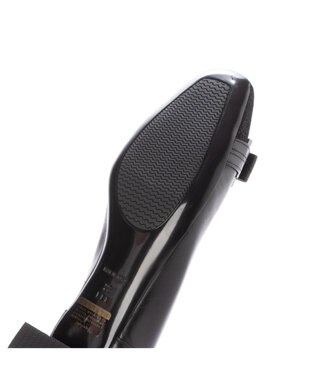 Riz raffinee 【3E】バックルリボンモチーフパンプス ブラック