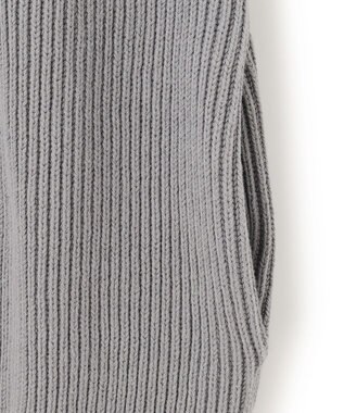 UNFILO MENS スウェットライク ジップベスト [24年秋冬商品] ライトグレー