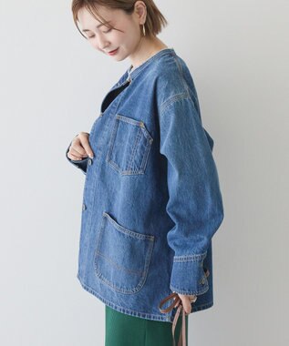 AMERICAN HOLIC 【WEB限定】デニムカバーオール Indigo
