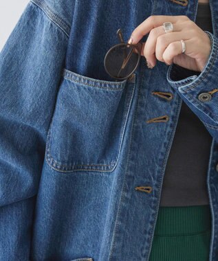 AMERICAN HOLIC 【WEB限定】デニムカバーオール Indigo