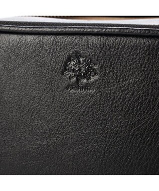 UNBILLION アトランタ ATLANTA / 牛革BOX型ウォレットショルダー ブラック