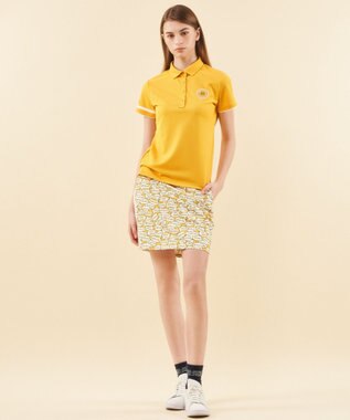 23区GOLF 【WOMEN】【吸水速乾/UVカット】YELL総柄プリントスカート イエロー系5