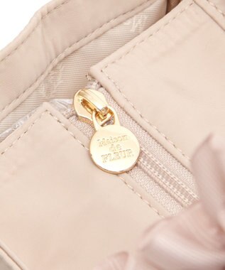 Maison de FLEUR EC限定サイドポケットフリルハンドルスクエアトート Beige