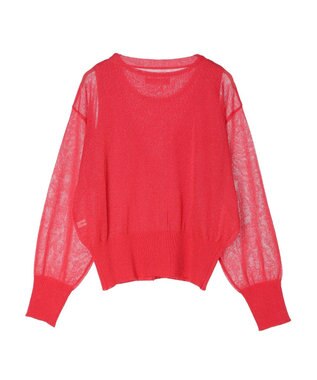 Green Parks シアーカーディガン＋タンクトップＳＥＴ Red