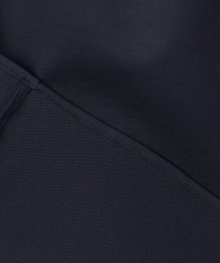 J.PRESS LADIES プレーティングジャージー バンドカラー カットソー ネイビー系