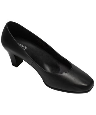 ASICS WALKING ペダラウォーキングシューズ 3E ヒール高5.0cm ブラック系