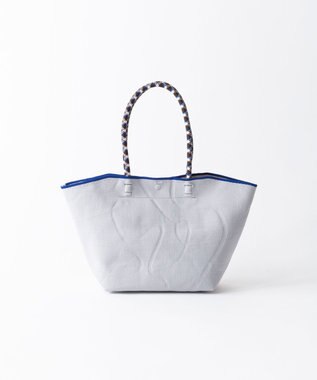 TRICOTE 【軽くて丈夫】バンピーリンクトートバッグ 80IVORY