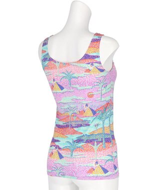 tsumori chisato SLEEP ツモリチサト カップ付きインナー タンクトップ ブラトップ レディース UCX577 /ワコール パープル