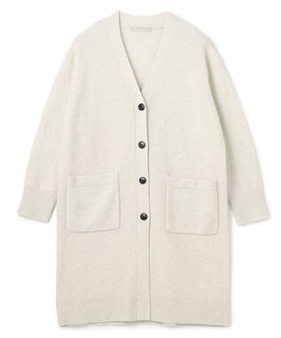 UNFILO L 【WEB限定】カシミヤブレンド ロングカーディガン
