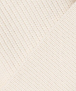 23区 S 【洗える】コットンリリー ニットブルゾン アイボリー系