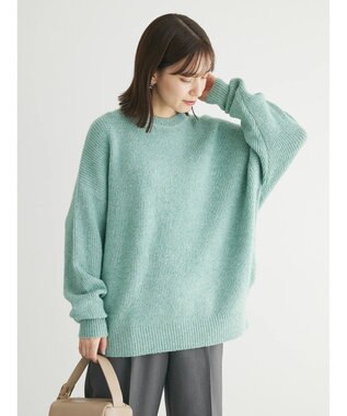 Green Parks ・Ｐｅｔｉｔ　Ｆｌｅｕｒ　ラメ＆スパンコールニット Green