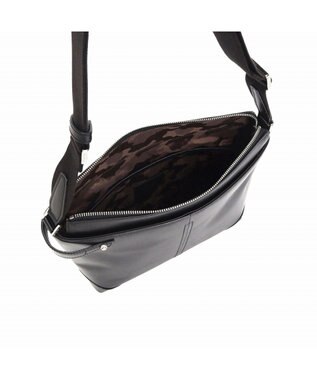 ACE BAGS & LUGGAGE ultima TOKYO バート ショルダーバッグ レザー ヨコ型 70112 ウルティマトーキョー ブラック