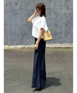 Green Parks 裾ドロストポンチプルオーバー Off White