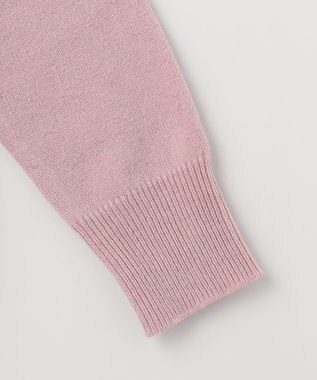 23区 【SLOW/一部店舗限定】ニットトータル Vネック ワンピース ピンク系