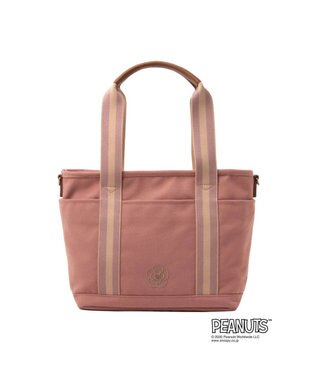 CLATHAS SNOOPYキャンパス ２wayトートバッグ（大） ライトピンク
