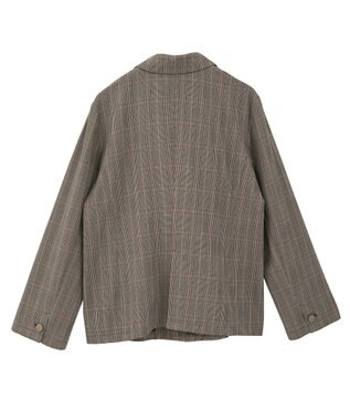 AMERICAN HOLIC イージーケアWテーラードジャケット Check