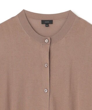 JOSEPH シルクコットン　カーディガン Frozen Mocha