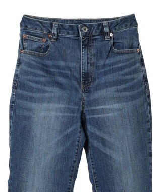 earth music&ecology テーパードデニムパンツ Light Indigo