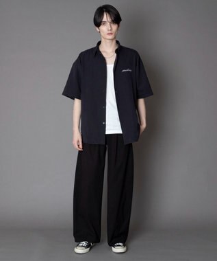 WEGO アイススウェードシャツ（SS） ブラック中濃色