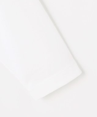 J.PRESS LADIES ベーシックジャージー レイヤードフレア カットソー ホワイト系