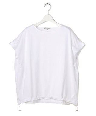 23区 シルキータッチ ドロスト カットソー ホワイト系