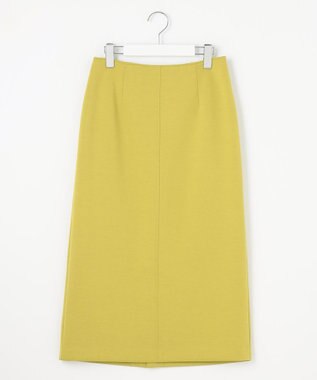 J.PRESS LADIES L 【WEB限定カラーあり・洗える】ダンボール ナロー スカート ピスタチオ系