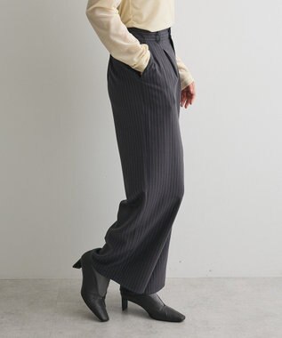 CRAFT STANDARD BOUTIQUE ピンストライプパンツ Stripe Gray