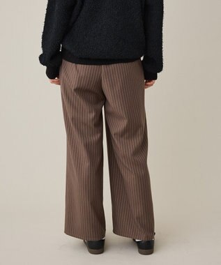 CRAFT STANDARD BOUTIQUE ピンストライプパンツ Stripe Brown