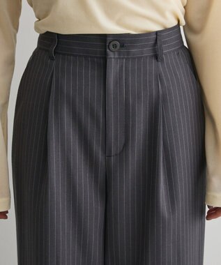 CRAFT STANDARD BOUTIQUE ピンストライプパンツ Stripe Gray