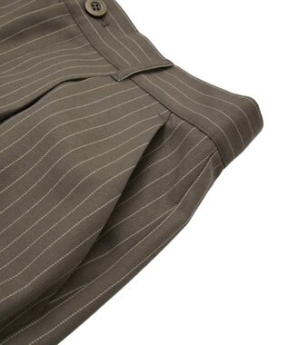 CRAFT STANDARD BOUTIQUE ピンストライプパンツ Stripe Brown