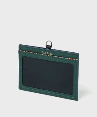 Paul Smith クロップドロゴ IDケース ダークグリーン