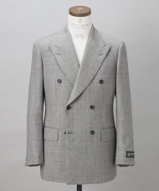 GOTAIRIKU 【DORMEUIL/ドーメル】ドーメル・ロイヤルトゥエルブ ダブルスーツ ライトグレー系8