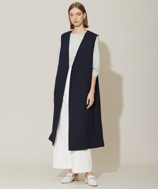 ICB L 【UVカット・吸水速乾・接触冷感・洗える】シェルタリングドライオックス ワイドパンツ オフホワイト系