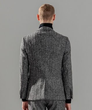 JOSEPH HOMME ライトツイディーブークレ　ジャケット ライトグレー系