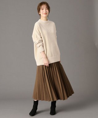 ANY モールニットプルオーバー エクリュ