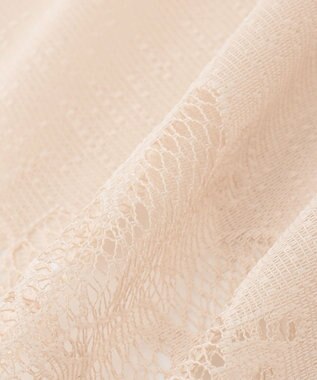 GRACE CONTINENTAL ピン付レースストール ベージュ